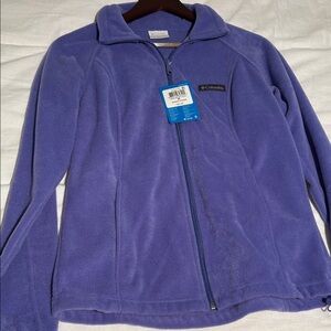 Columbia Purple Full Zip Jacket